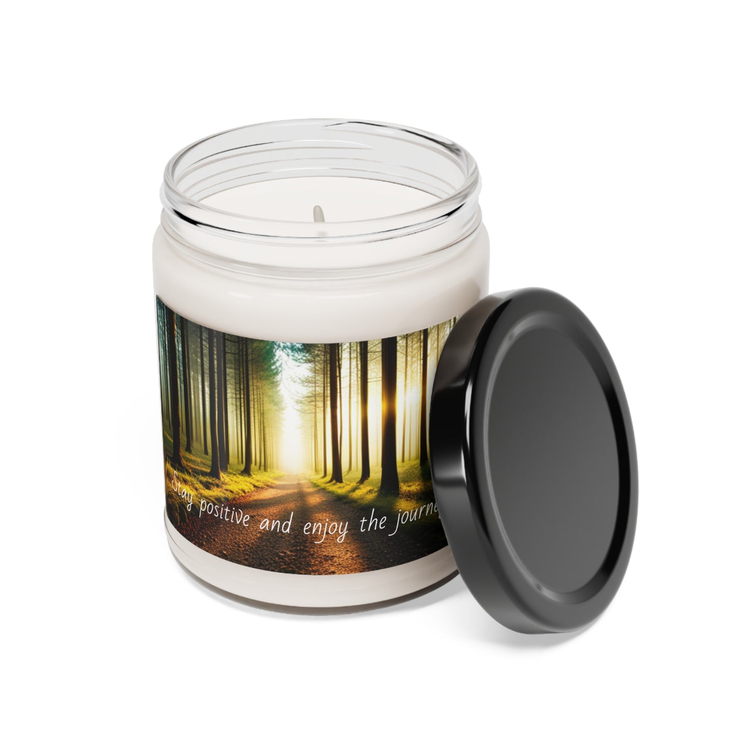 Stay positive Scented Soy Candle, 9oz