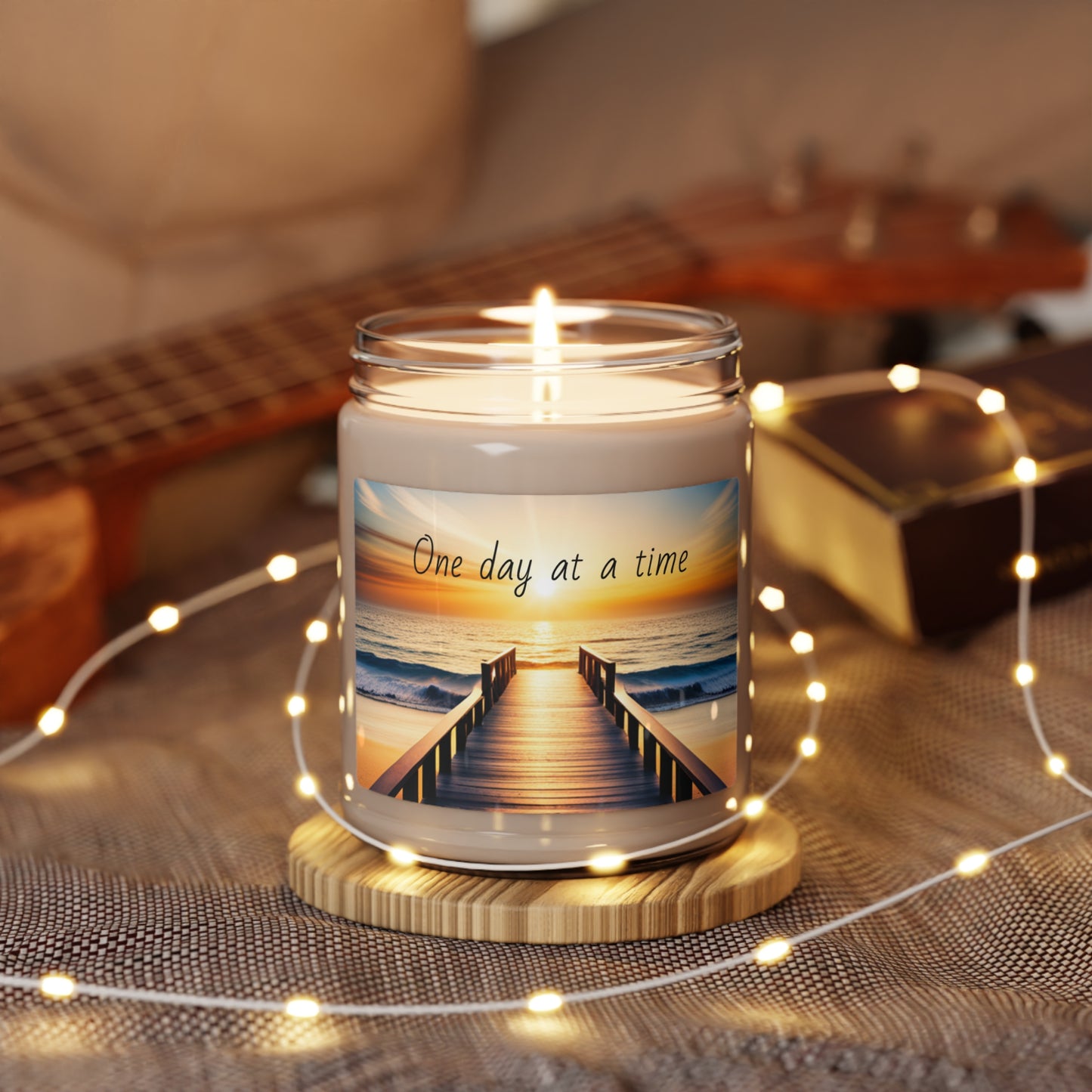 One Day at a time Scented Soy Candle, 9oz