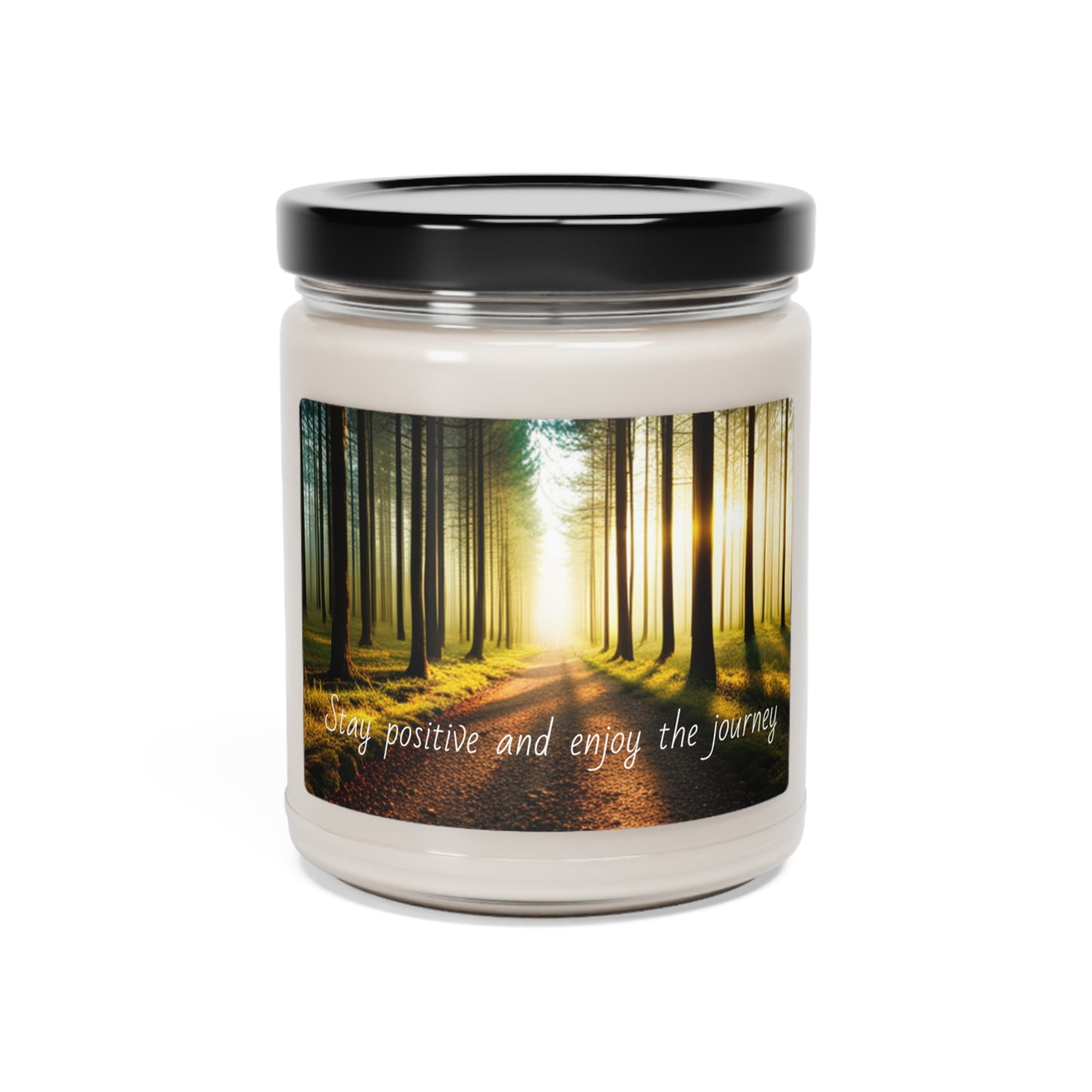 Stay positive Scented Soy Candle, 9oz