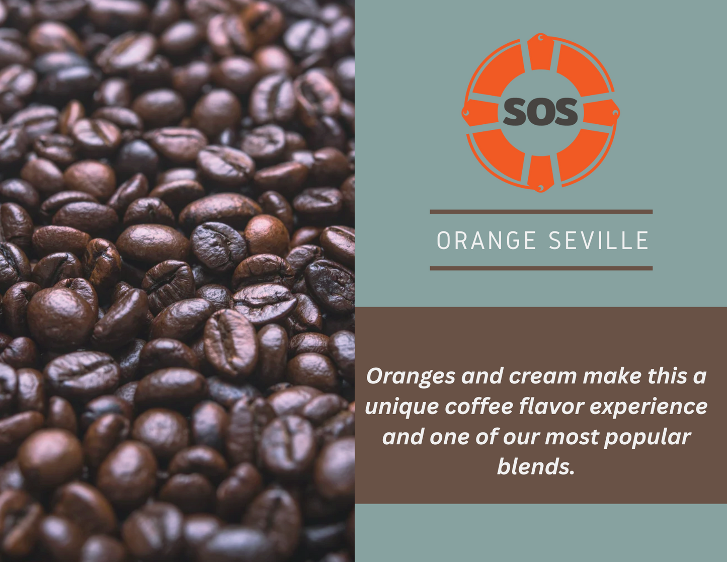 Orange Seville Coffee (Ground) 8 oz.