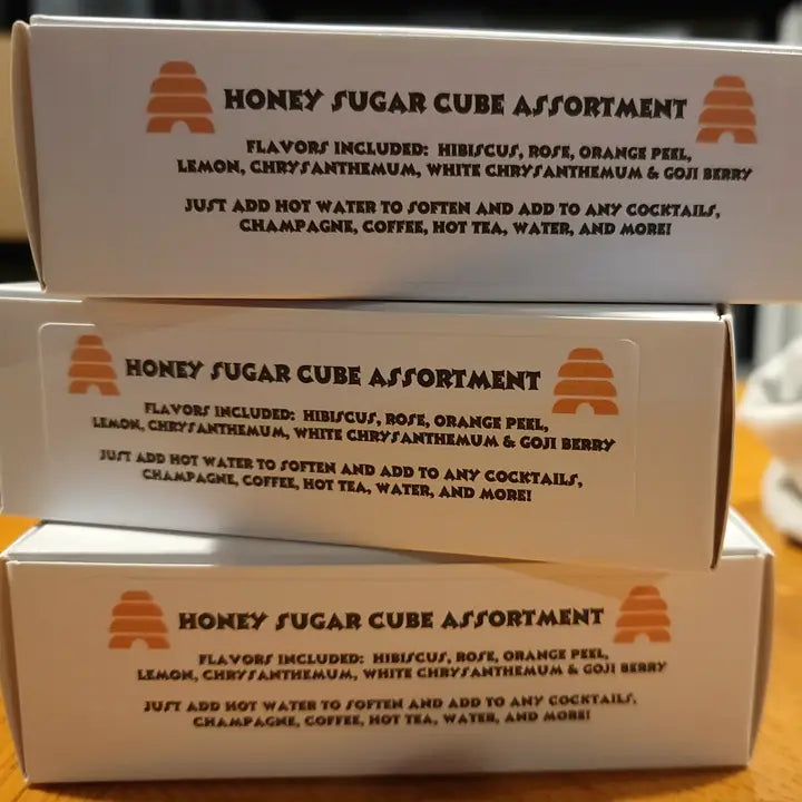 Gourmet Honey Sugar Cubes