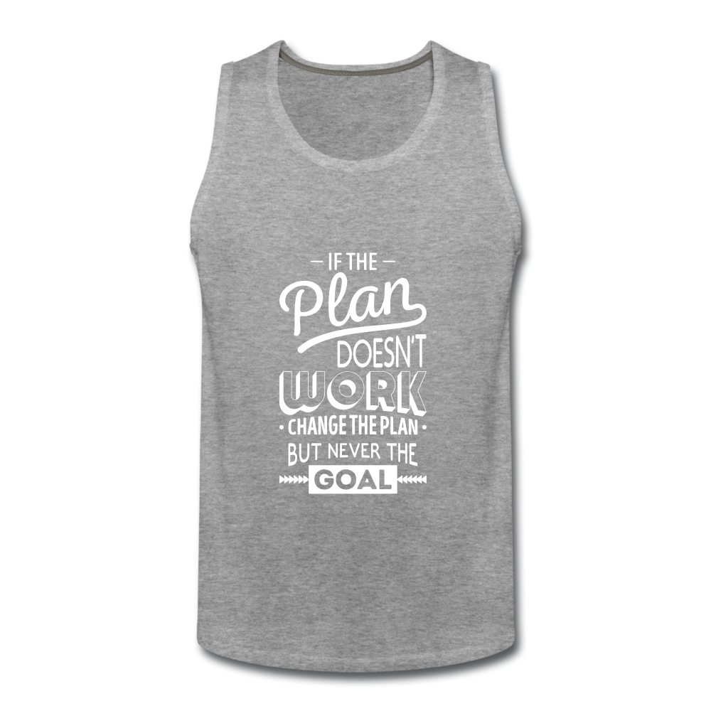 Men’s Premium Tank - heather gray