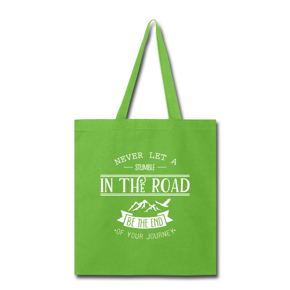Tote Bag - lime green