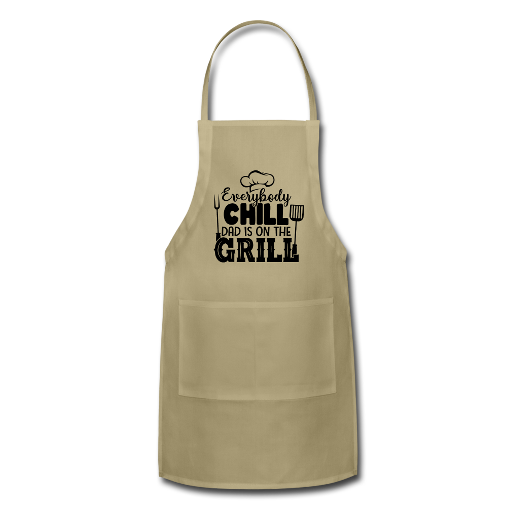 Adjustable Apron - khaki