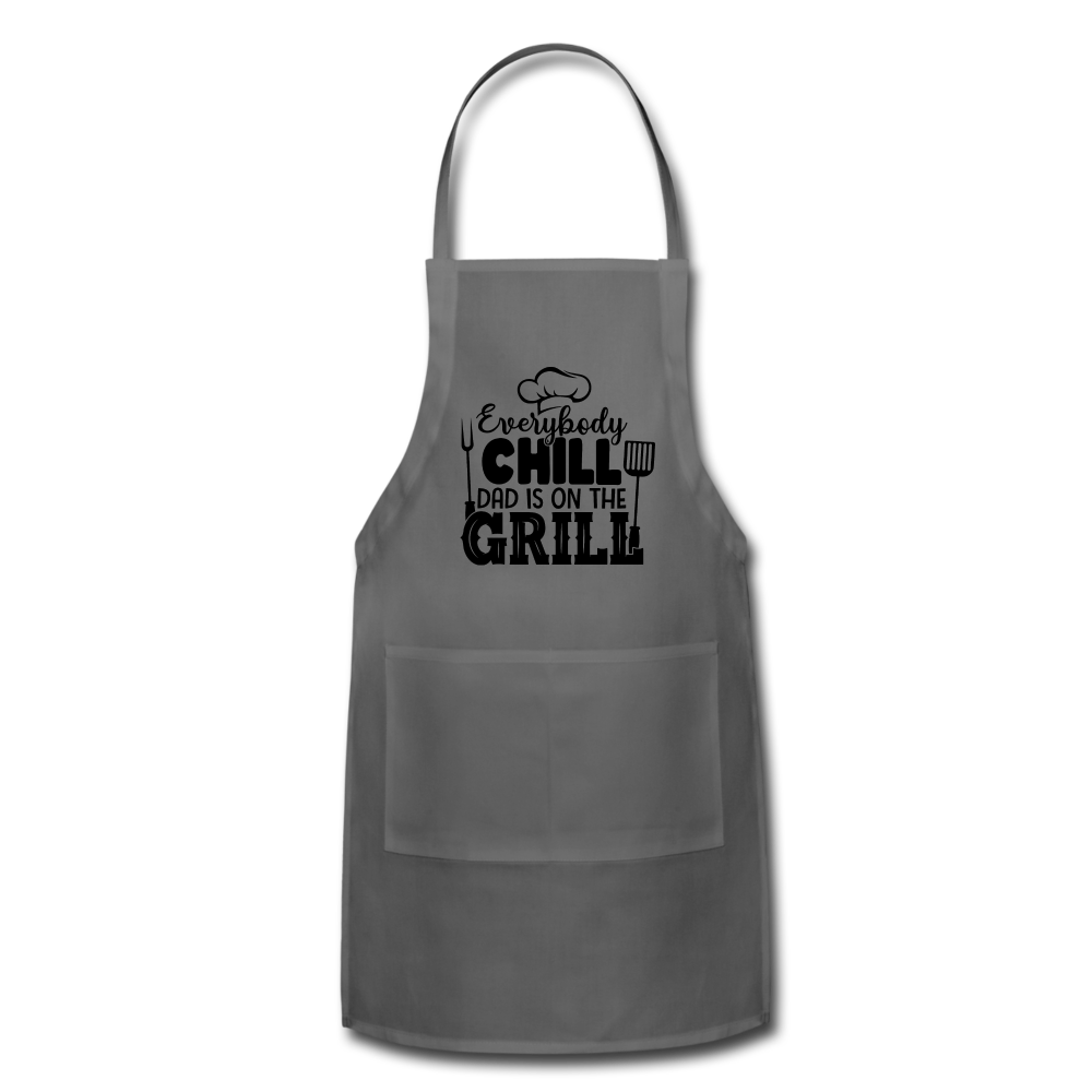 Adjustable Apron - charcoal