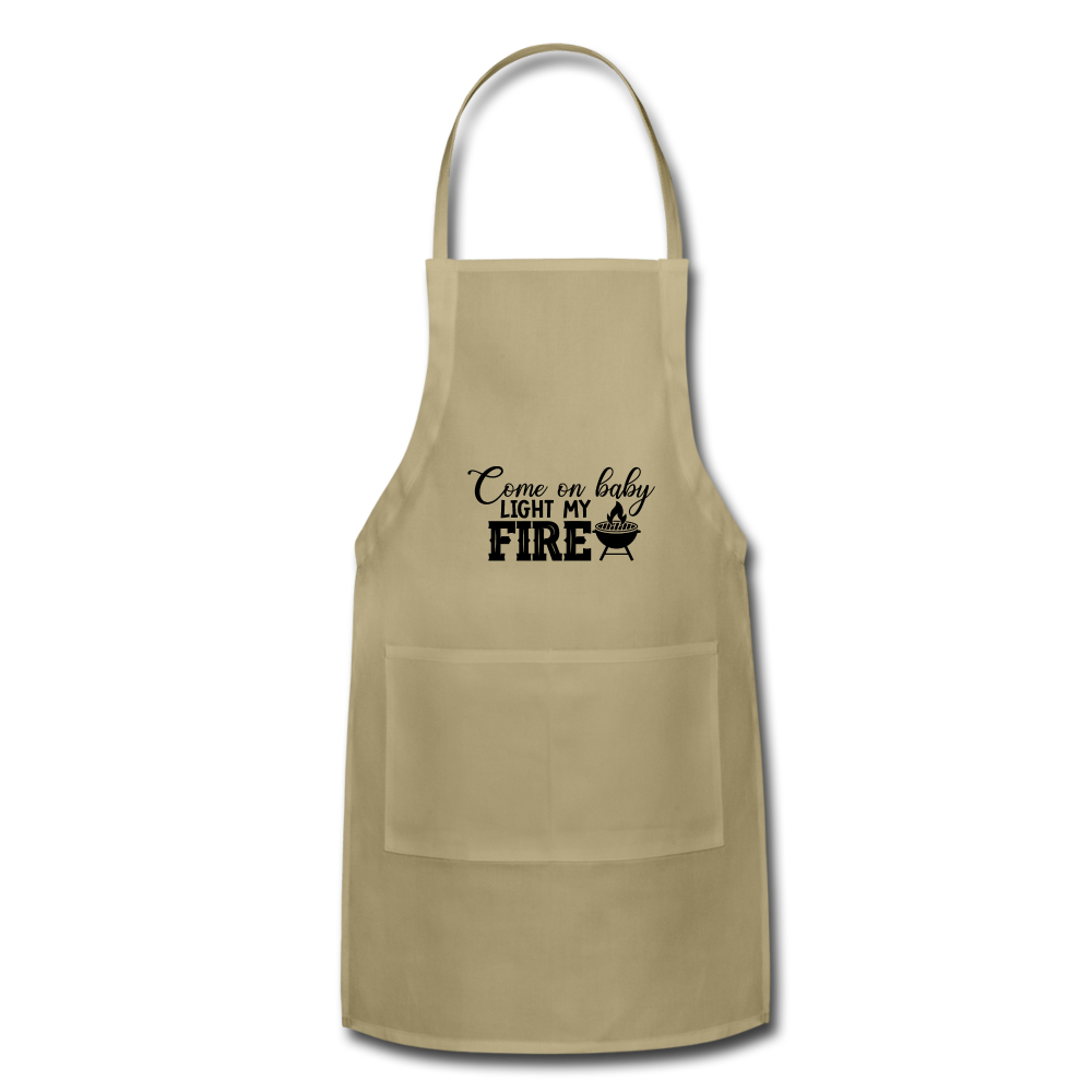 Adjustable Apron - khaki