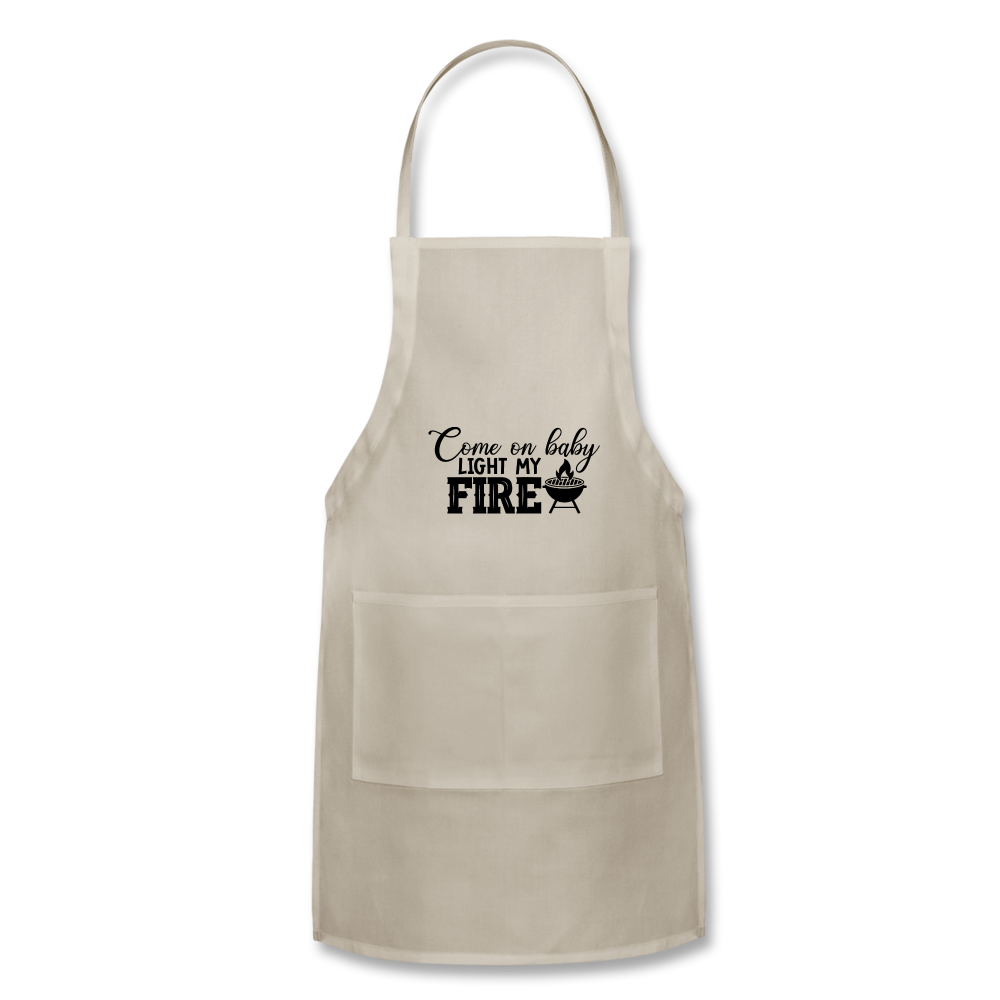 Adjustable Apron - natural