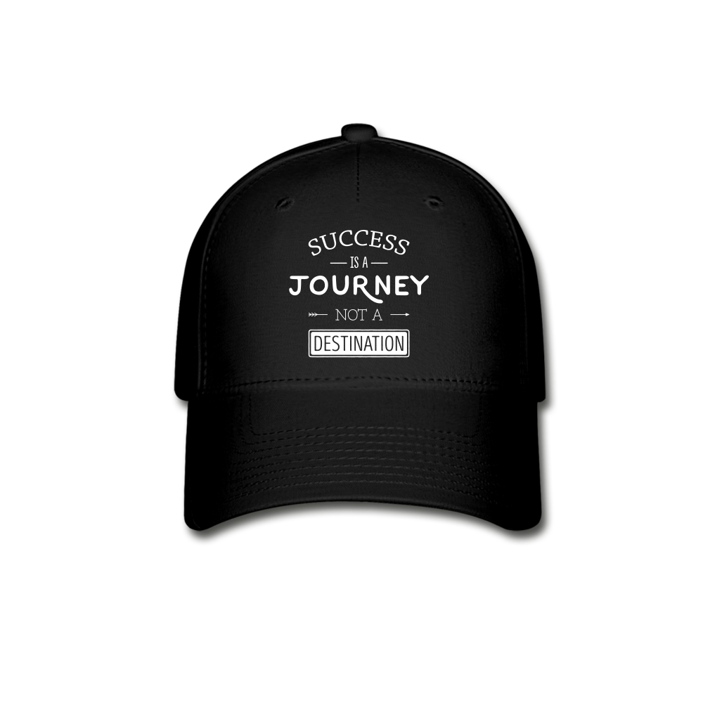Success is a Journey Baseball Cap - black