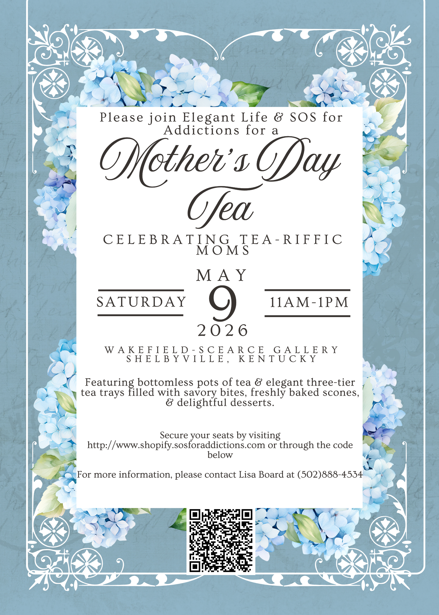 A Mother’s Day Tea: Celebrating Tea-riffic Moms - SOLD OUT