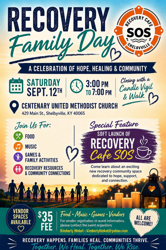 Family Recovery Day - Vendor Table