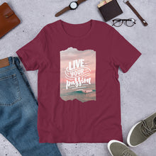 Load image into Gallery viewer, Unisex &quot;live your passion&quot; t-shirt
